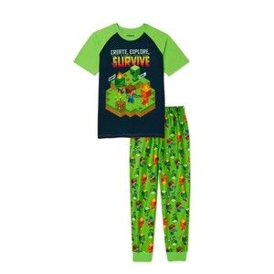 Minecraft 2-Piece Pajama Set